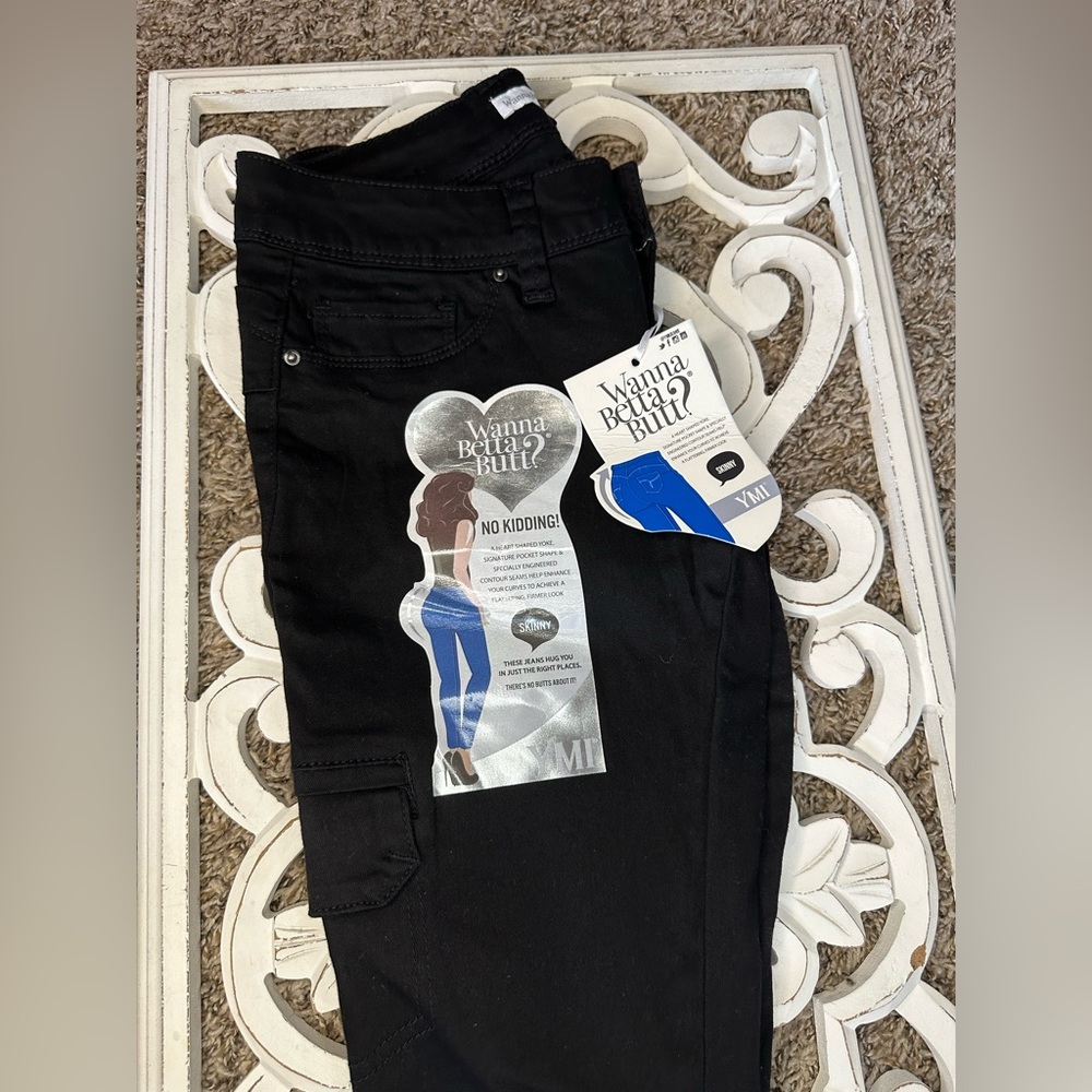 Ymi wannabettabutt denim skinny jeans with side pockets! BRAND NEW WITH TAGS! - Picture 14 of 15